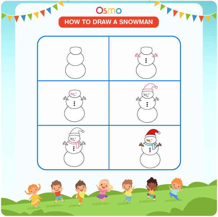 How to Draw a Snowman - YouTube