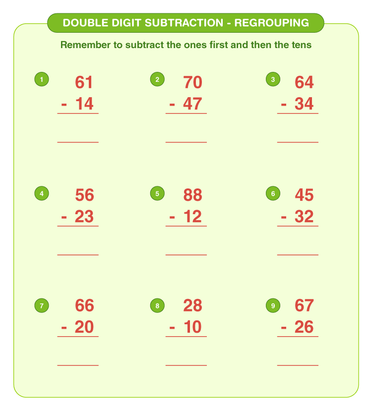 double-digit-subtraction-worksheets