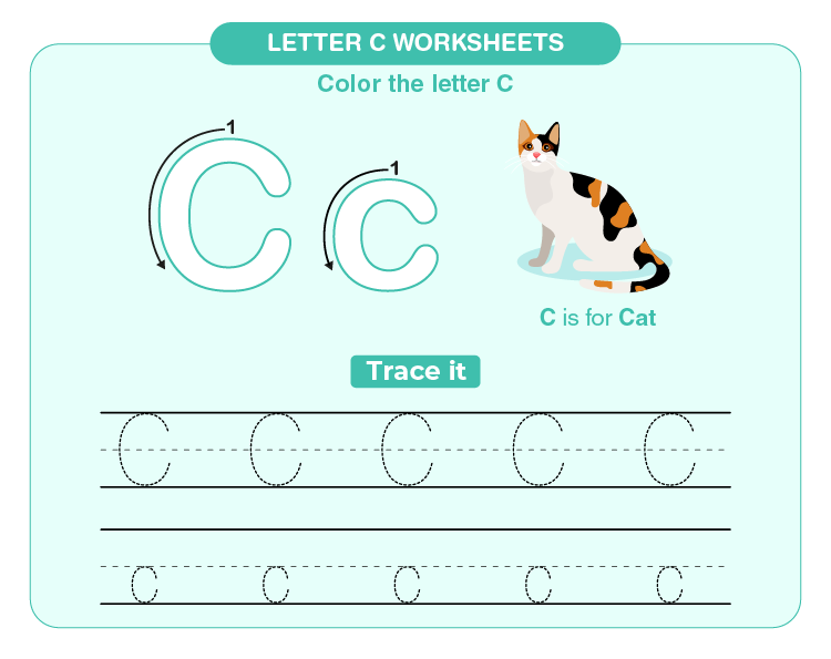 letter c worksheets download free printables