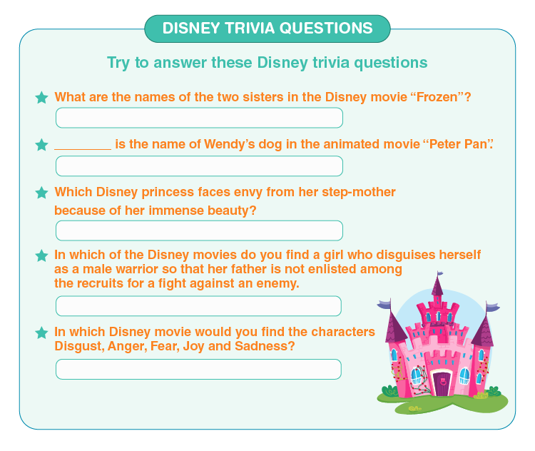 Disney Trivia 70 Best Disney Trivia Questions And Answers For Kids
