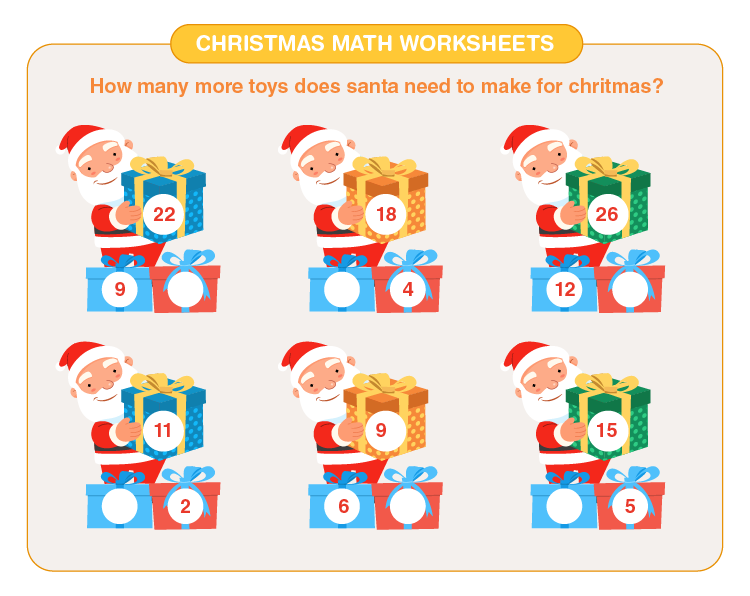 Christmas Math Worksheets | Download Free Printables For Kids
