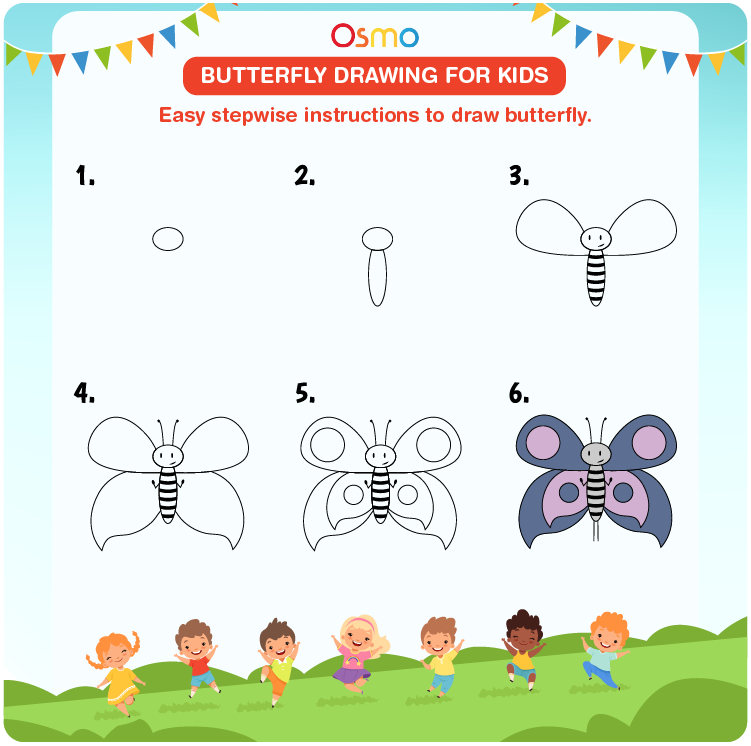 Butterfly Drawing, cute butterfly, insects, flower png | PNGEgg