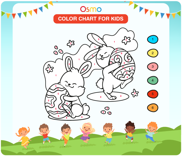 Color Wheel Chart For Kids in Illustrator, PDF - Download