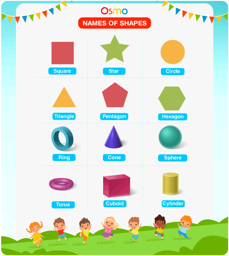 shapes names for kids